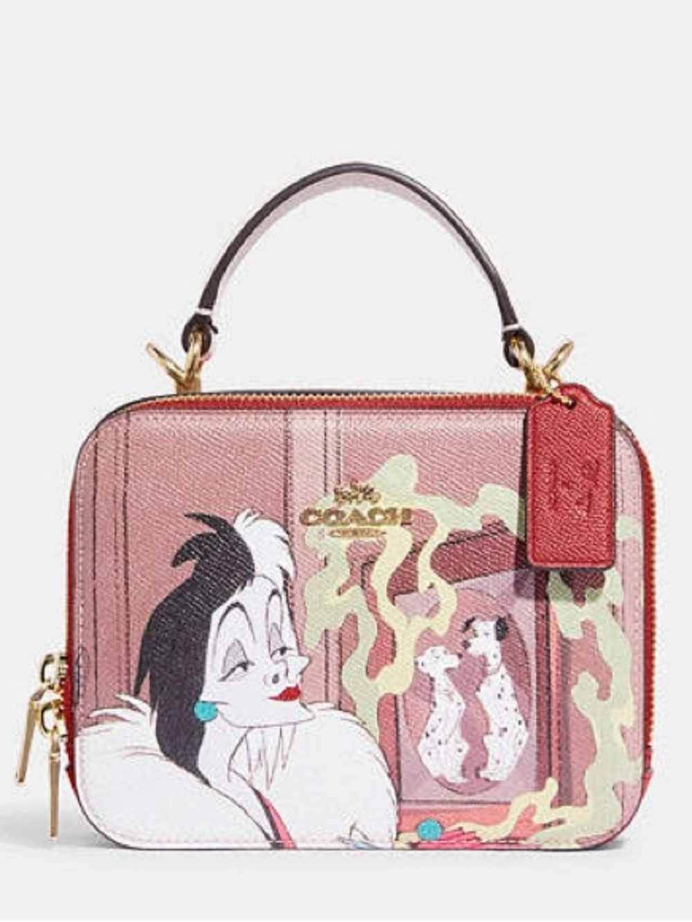Coach x Disney Cruella Box Crossbody NWOT Limited Edition